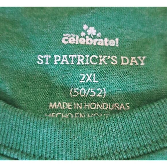 🪻BOGO🪻 "Who Needs Luck I Have Charm" St. Patrick's‎ Day T-Shirt Size 2XL - Picture 4 of 4